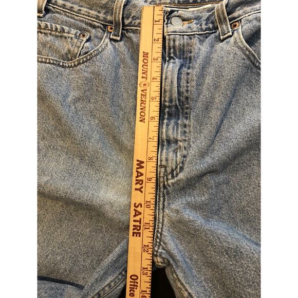 Levi's 505 Vintage Regular Fit Shorts Men's Size 36 Jhorts Light Wash Cotton - Picture 8 of 10